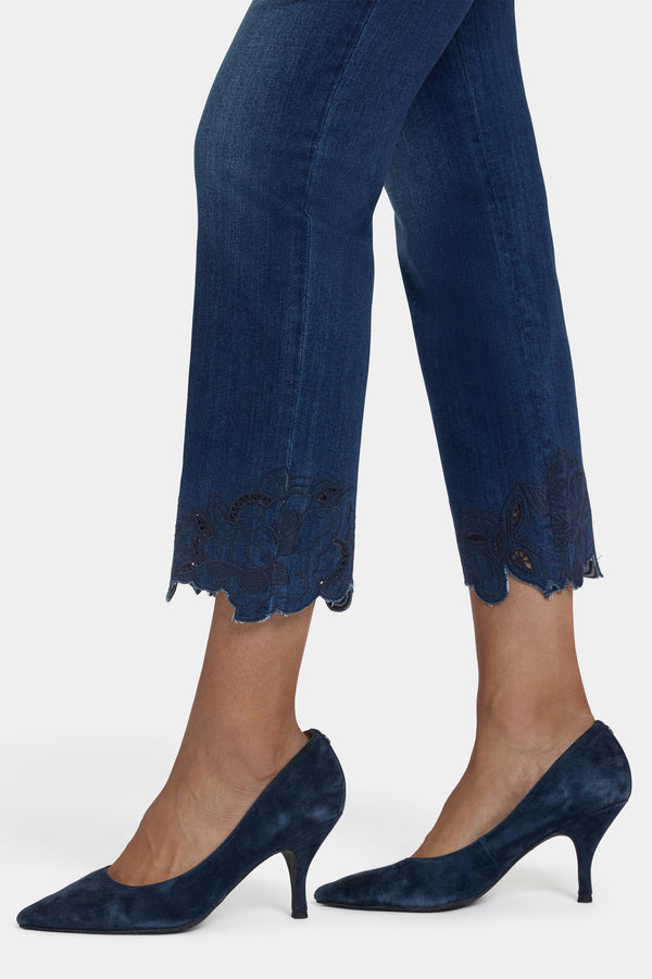 nydj Marilyn Straight Ankle Jeans