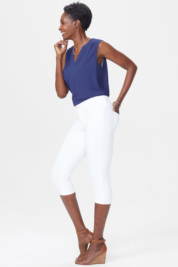 nydj Marilyn Straight Crop Jeans