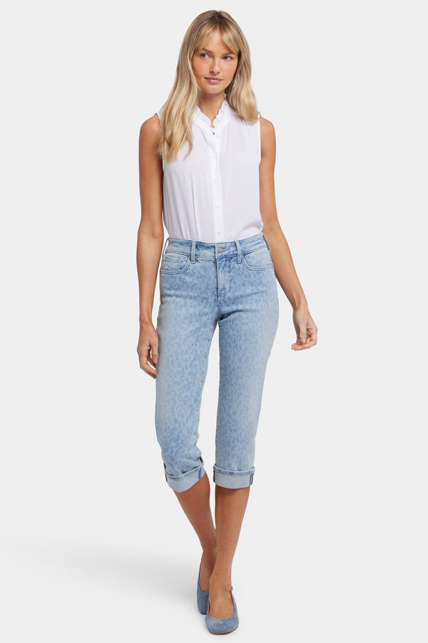 Nydj Marilyn Straight Crop Jeans In Petite