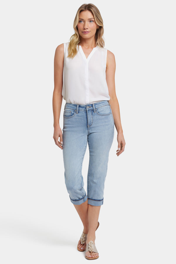 Nydj Marilyn Straight Crop Jeans In Petite