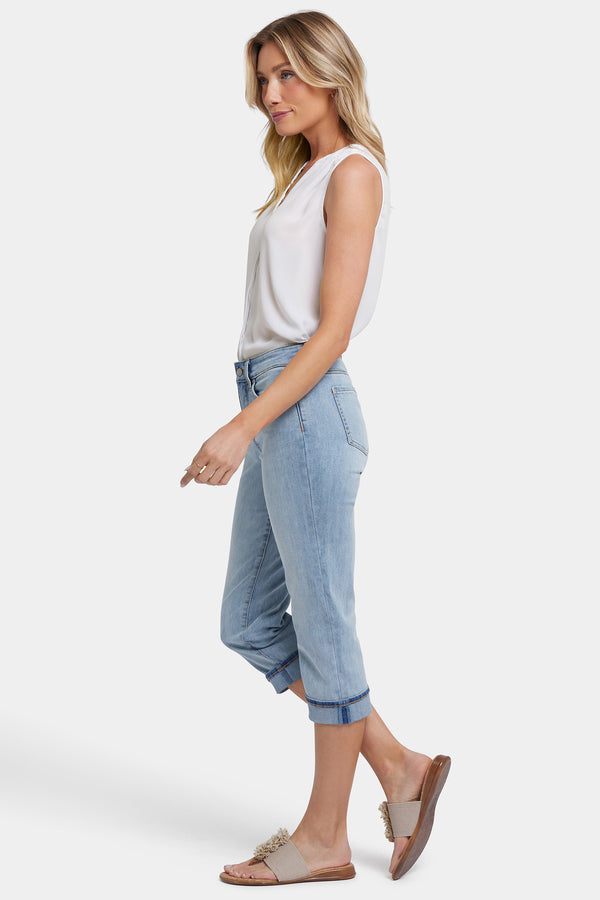 Nydj Marilyn Straight Crop Jeans In Petite