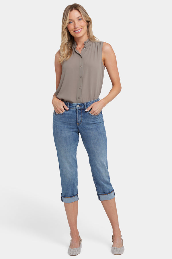 Nydj Marilyn Straight Crop Jeans In Petite