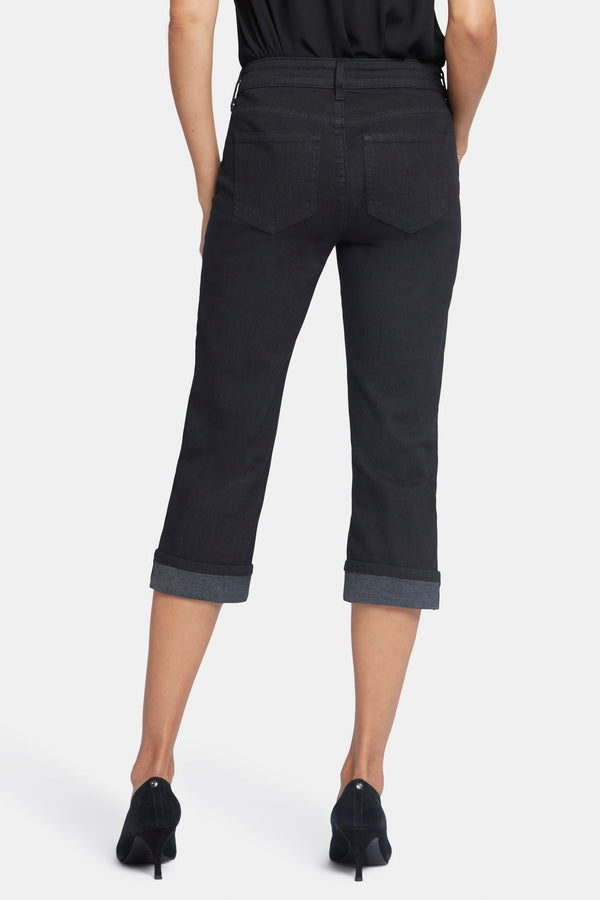 nydj Marilyn Straight Crop Jeans In Petite