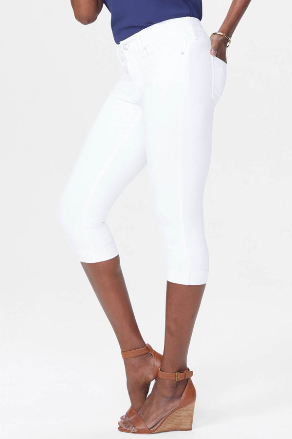 nydj Marilyn Straight Crop Jeans In Petite