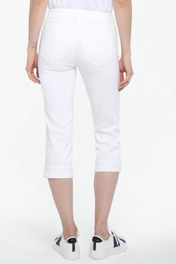 nydj Marilyn Straight Crop Jeans In Petite