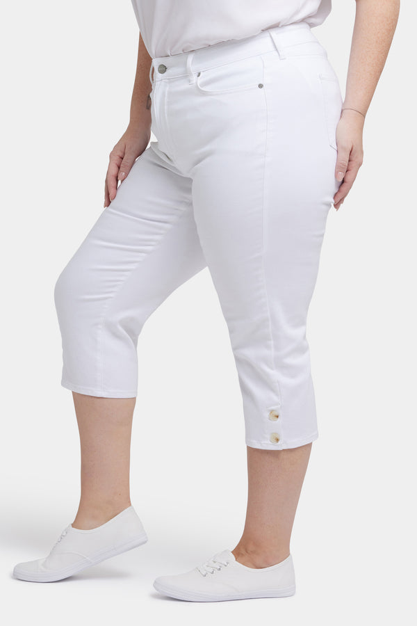 Nydj Marilyn Straight Crop Jeans In Plus Size