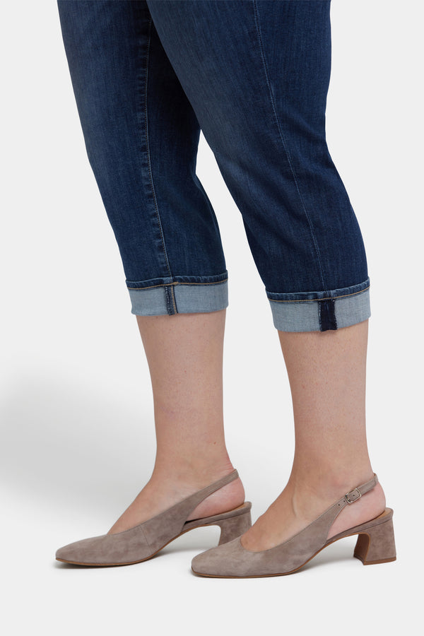 Nydj Marilyn Straight Crop Jeans In Plus Size