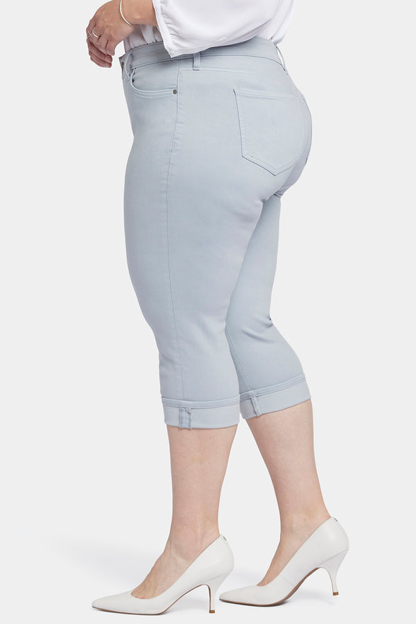 Nydj Marilyn Straight Crop Jeans In Plus Size