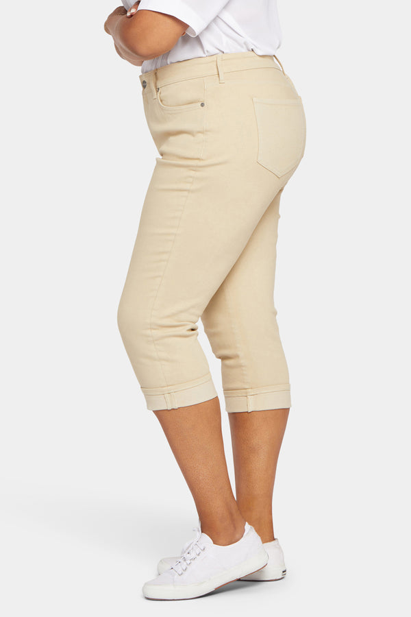 Nydj Marilyn Straight Crop Jeans In Plus Size