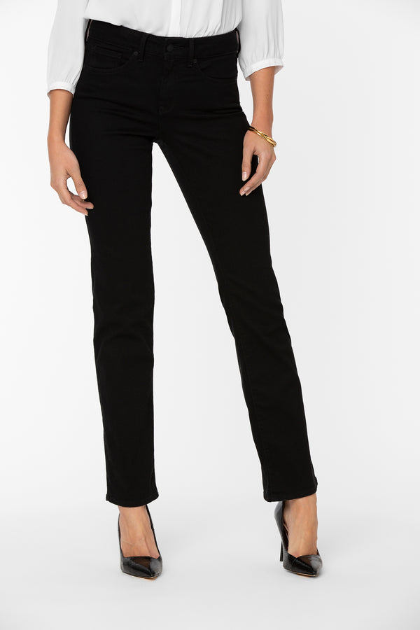 Nydj Marilyn Straight Jeans In Long Inseam