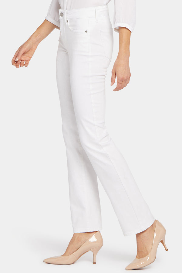 Nydj Marilyn Straight Jeans In Long Inseam