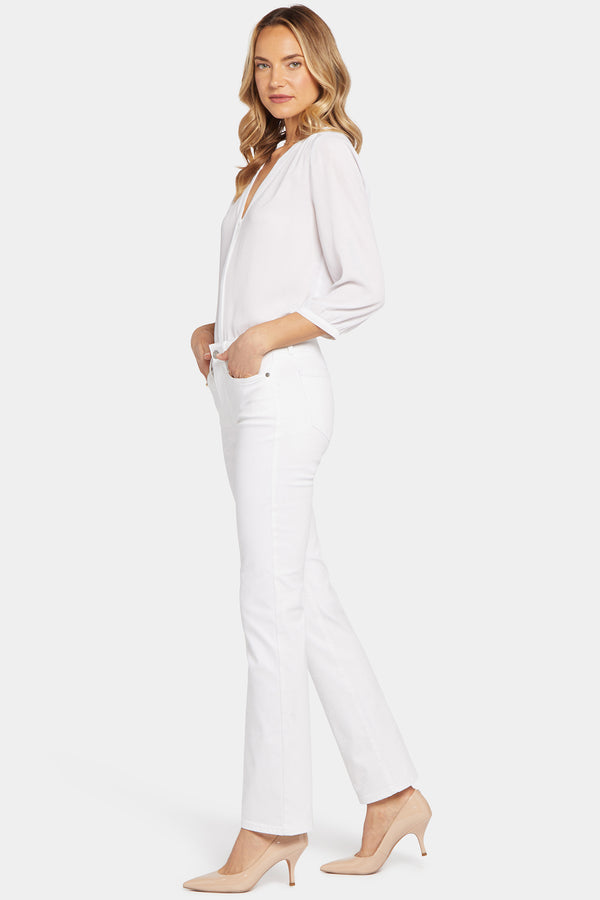 Nydj Marilyn Straight Jeans In Long Inseam