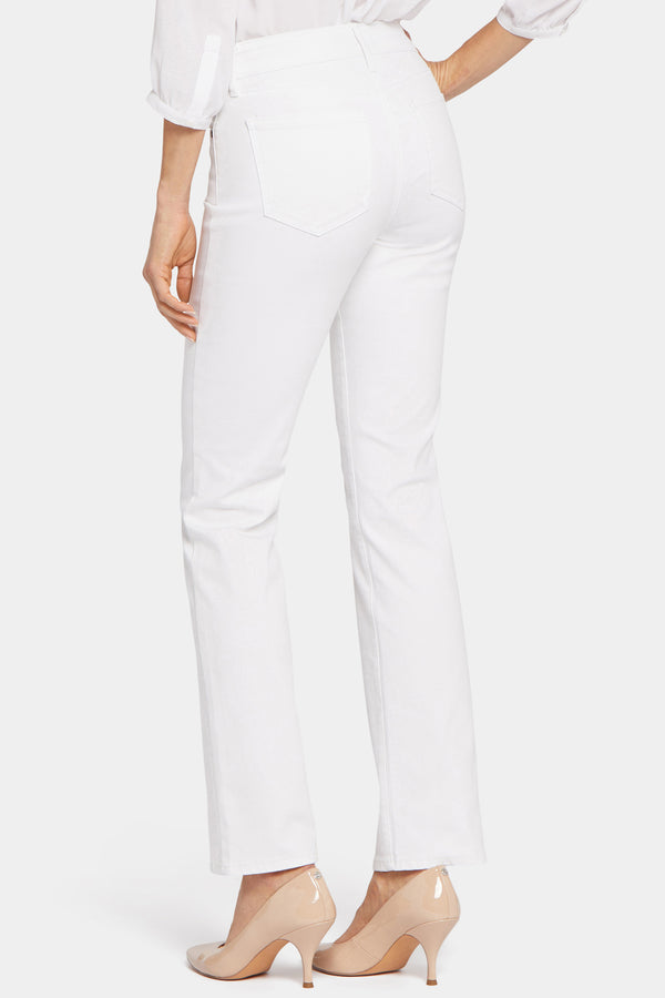 nydj Marilyn Straight Jeans In Long Inseam