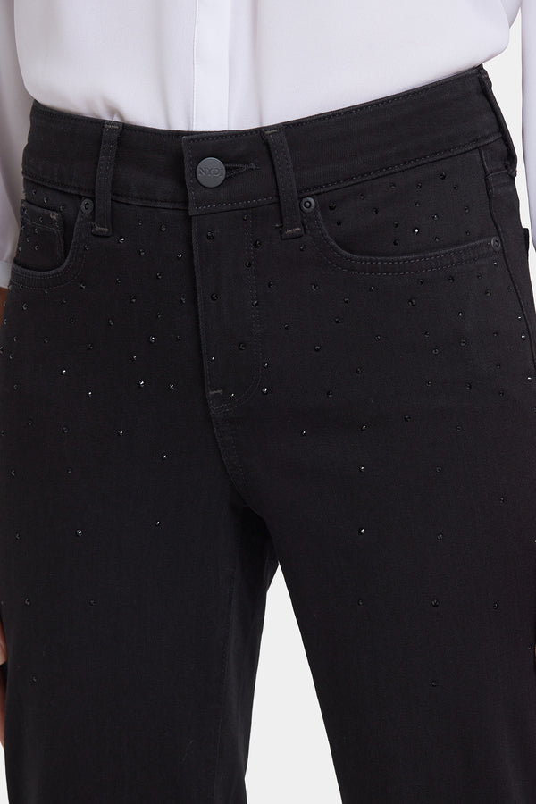 nydj Marilyn Straight Jeans In Petite