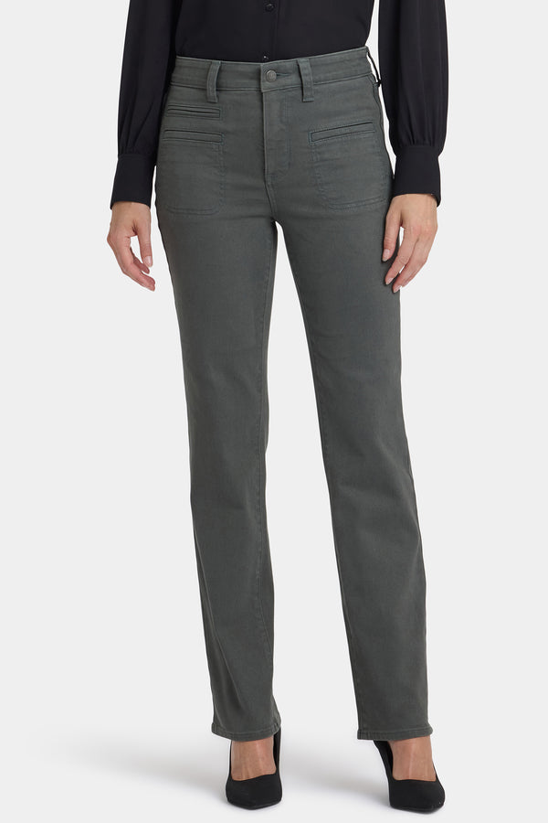 Nydj Marilyn Straight Jeans In Petite