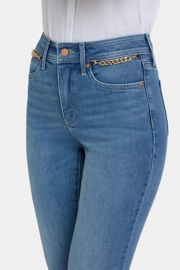 nydj Marilyn Straight Jeans In Petite