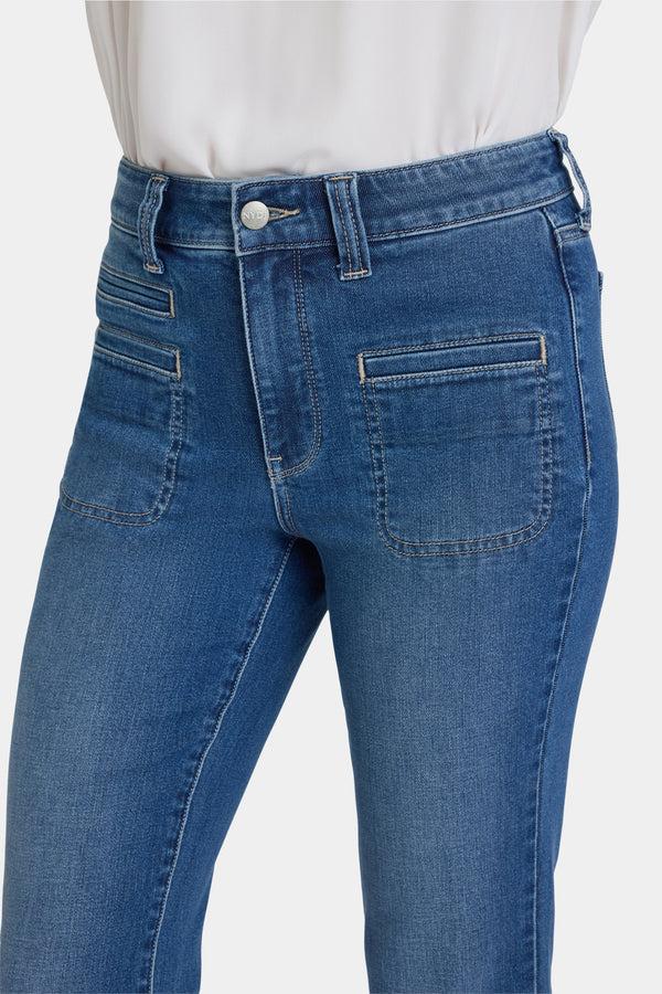 nydj Marilyn Straight Jeans In Petite