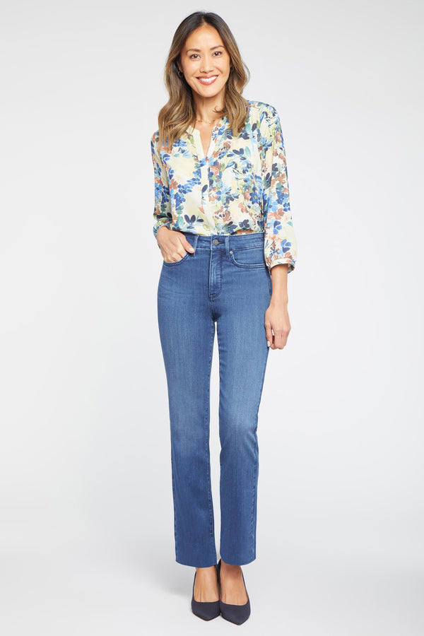 Nydj Marilyn Straight Jeans In Petite