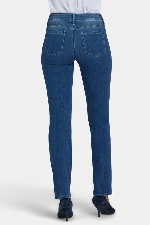 nydj Marilyn Straight Jeans In Petite