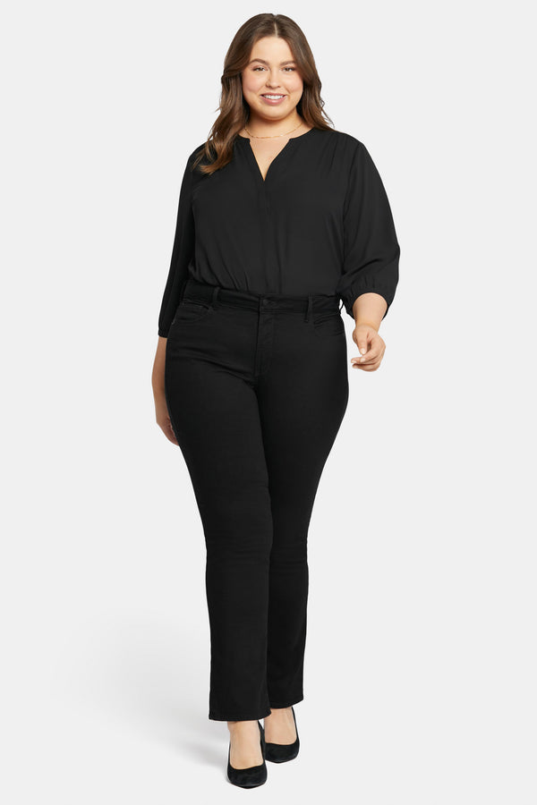 Nydj Marilyn Straight Jeans In Plus Size