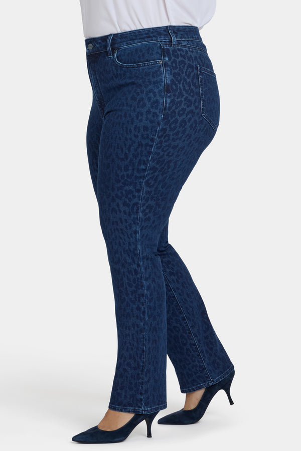 Nydj Marilyn Straight Jeans In Plus Size