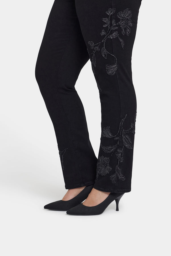 nydj Marilyn Straight Jeans In Plus Size