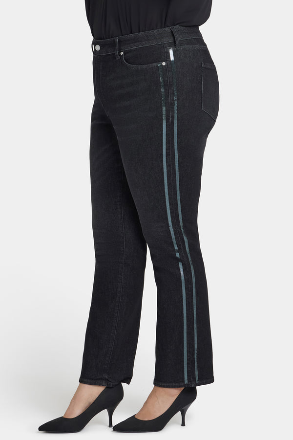Nydj Marilyn Straight Jeans In Plus Size