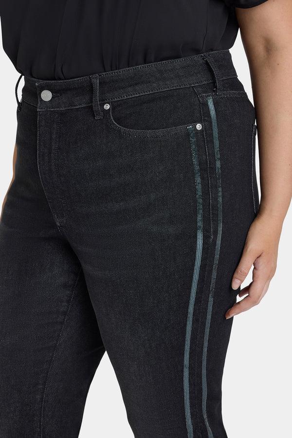 nydj Marilyn Straight Jeans In Plus Size