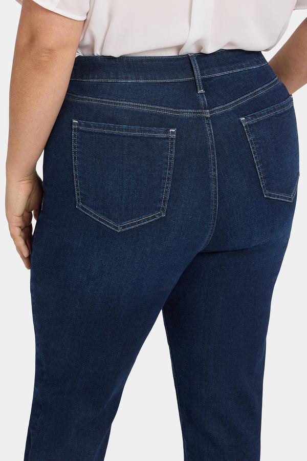 Nydj Marilyn Straight Jeans In Plus Size
