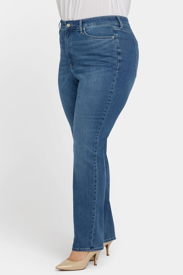 Nydj Marilyn Straight Jeans In Plus Size