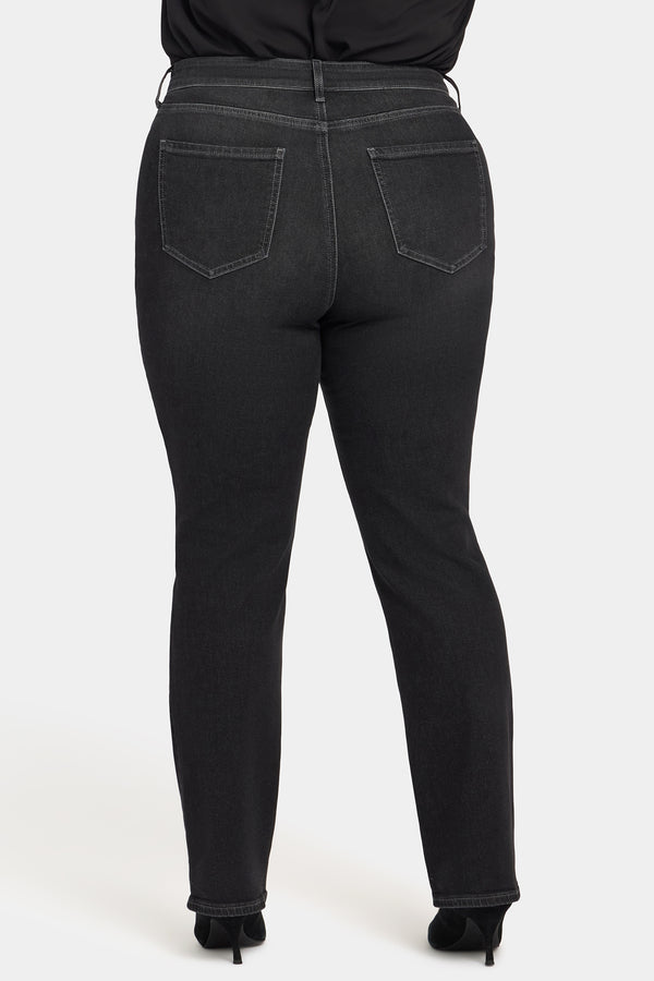 Nydj Marilyn Straight Jeans In Plus Size