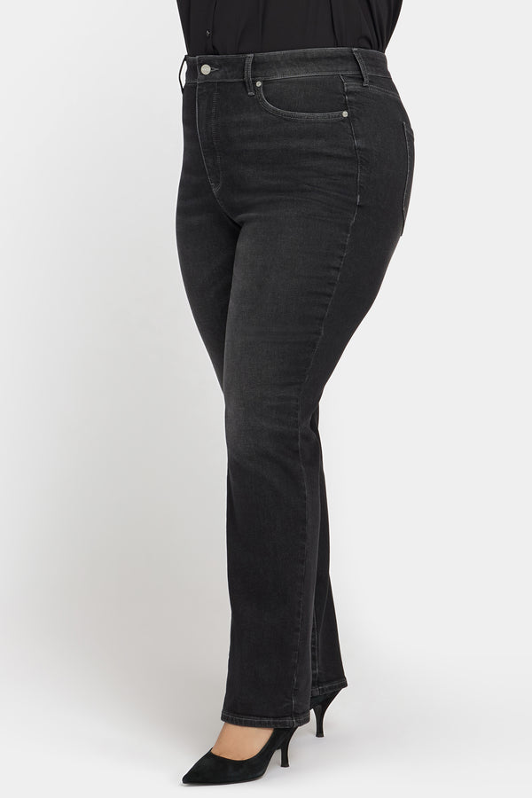 nydj Marilyn Straight Jeans In Plus Size