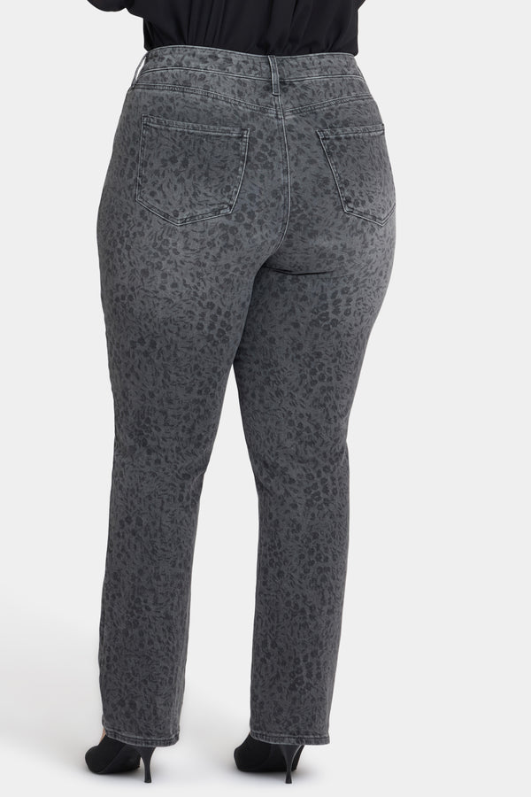 Nydj Marilyn Straight Jeans In Plus Size