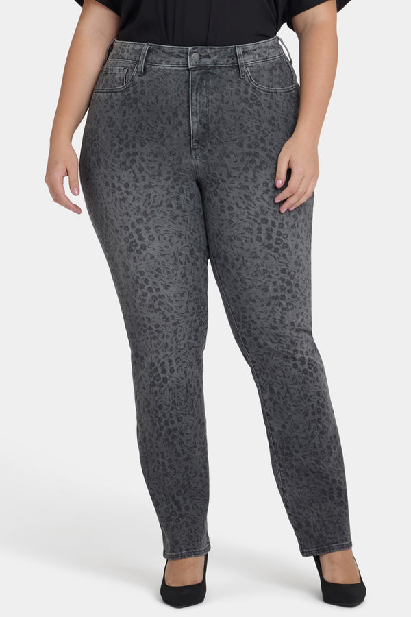 Nydj Marilyn Straight Jeans In Plus Size