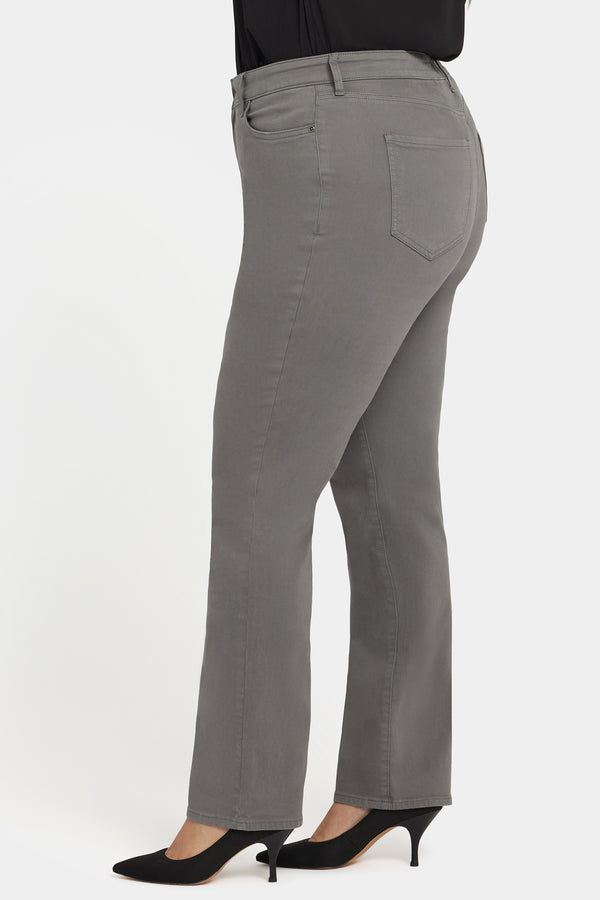Nydj Marilyn Straight Jeans In Plus Size