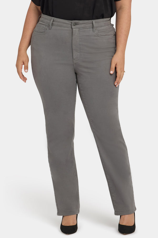 Nydj Marilyn Straight Jeans In Plus Size