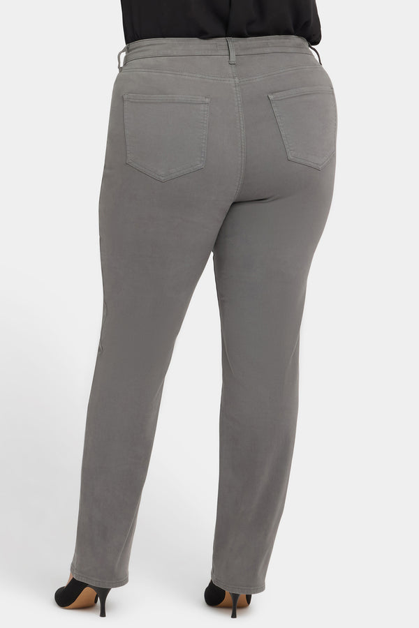 nydj Marilyn Straight Jeans In Plus Size