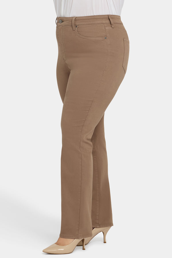 Nydj Marilyn Straight Jeans In Plus Size