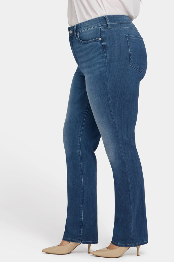 Nydj Marilyn Straight Jeans In Plus Size