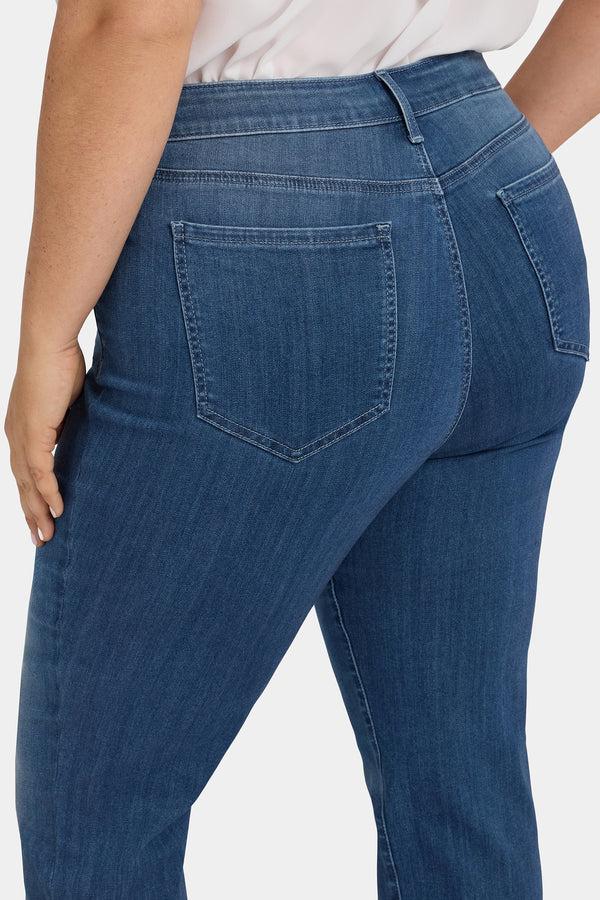 Nydj Marilyn Straight Jeans In Plus Size