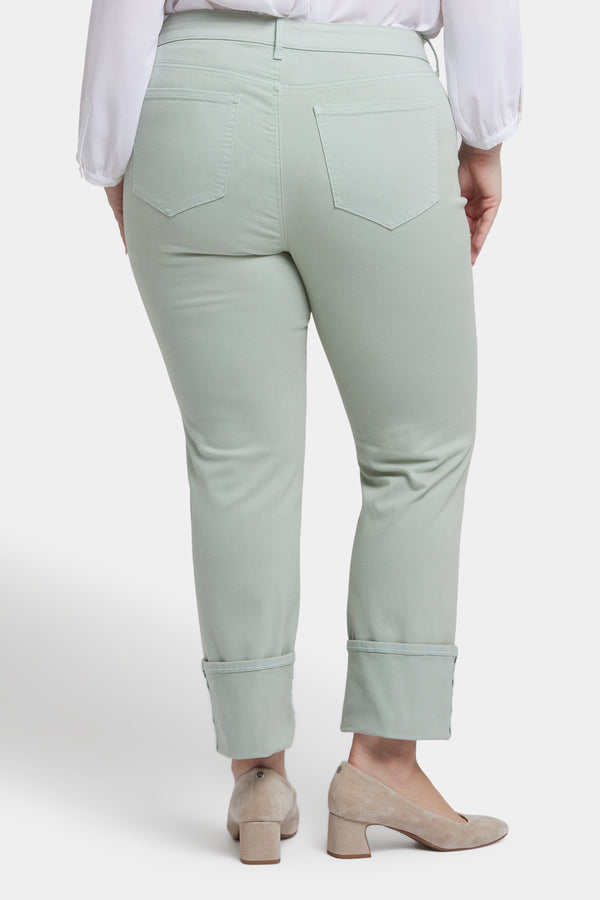 nydj Marilyn Straight Jeans In Plus Size