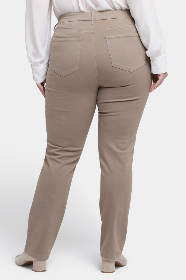 nydj Marilyn Straight Jeans In Plus Size