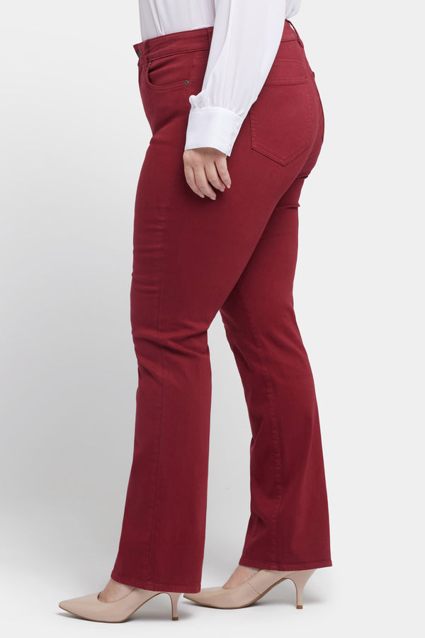 Nydj Marilyn Straight Jeans In Plus Size