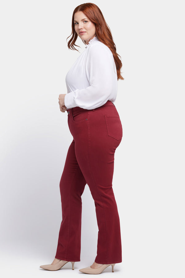 Nydj Marilyn Straight Jeans In Plus Size