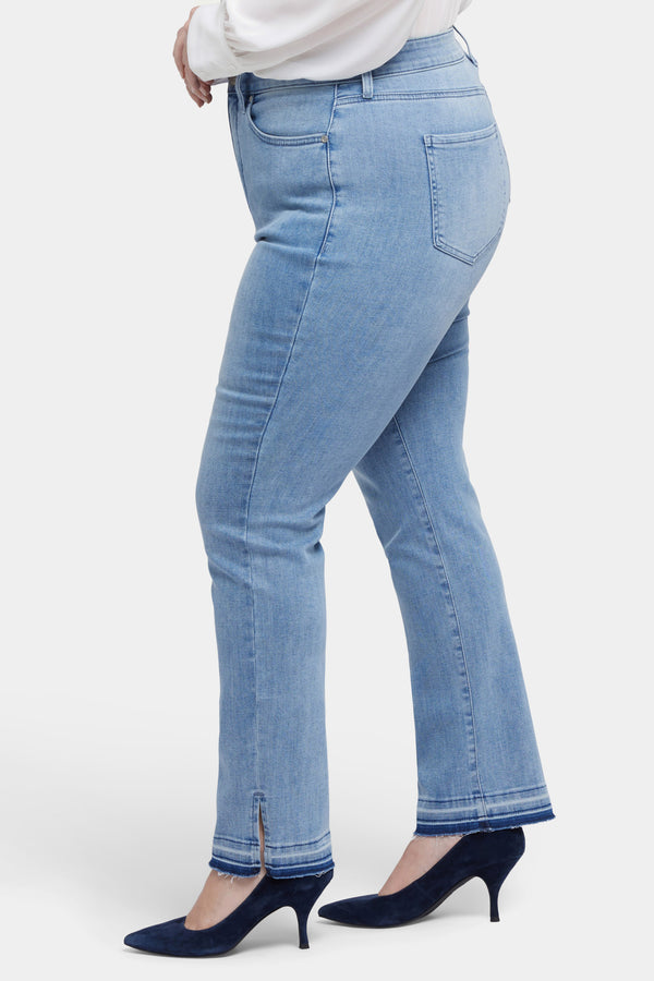 Nydj Marilyn Straight Jeans In Plus Size