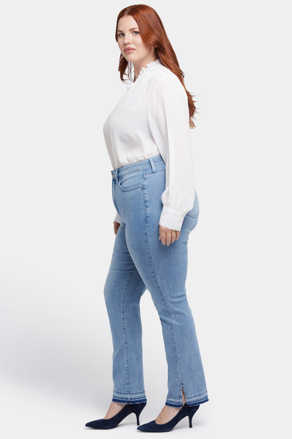 Nydj Marilyn Straight Jeans In Plus Size