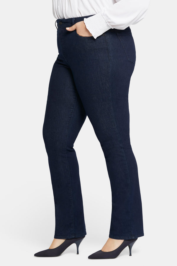 Nydj Marilyn Straight Jeans In Plus Size
