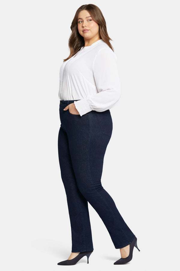 Nydj Marilyn Straight Jeans In Plus Size