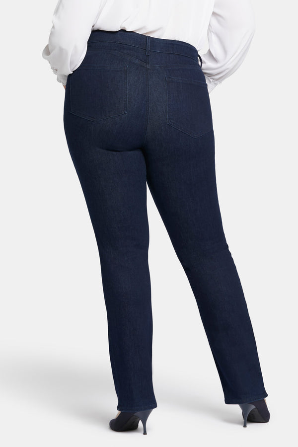 nydj Marilyn Straight Jeans In Plus Size