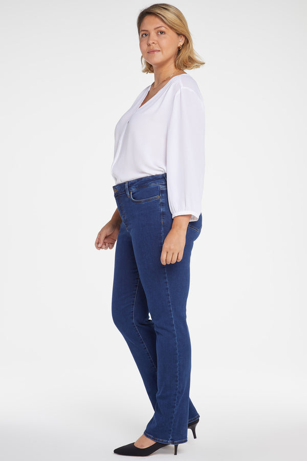 Nydj Marilyn Straight Jeans In Plus Size